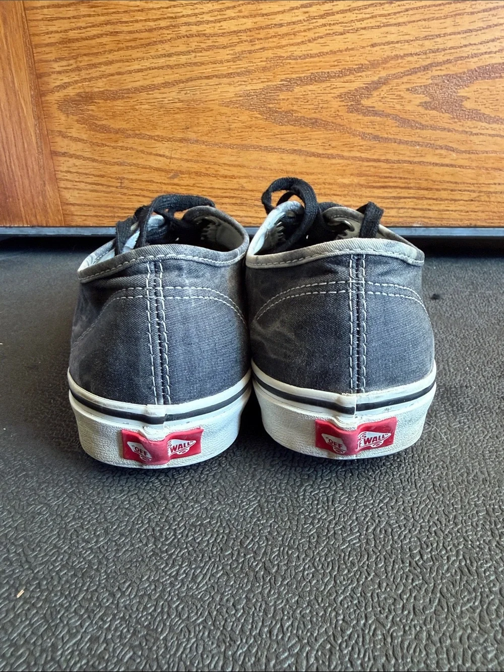 Vans-Black & Gray Tie-Dye Authentic Sneakers